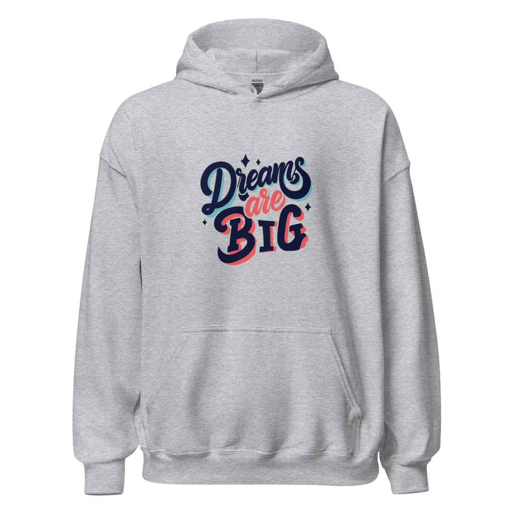 BOLD DREAMER men’s hoodie - Indigo Blue / S - Printoo Shop - 1913543_5562