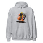 DOWNHILL ADRENALINE men’s hoodie - Indigo Blue / S - Printoo Shop - 9316119_5562