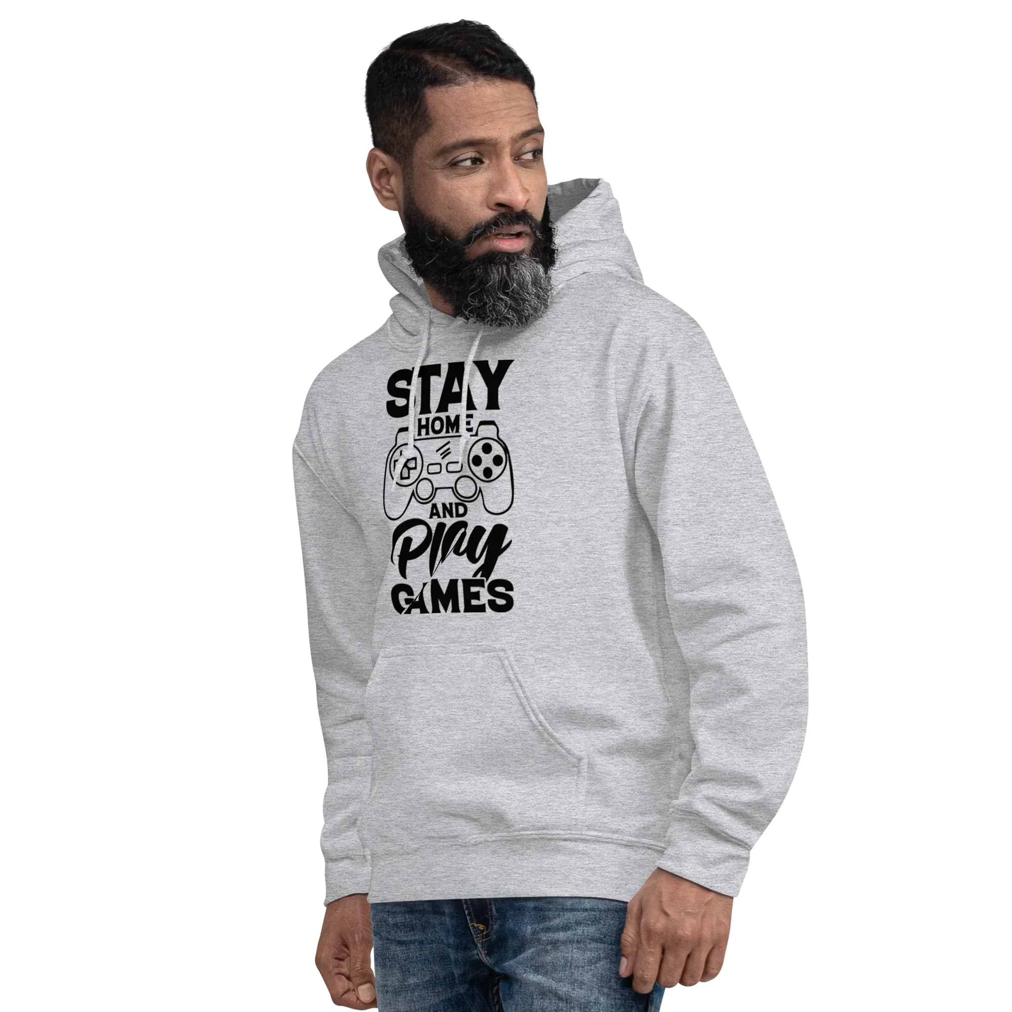 GAMER men’s hoodie - Red / S - Printoo Shop - 2935068_5538