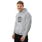 BAKE THERAPY men’s hoodie - Indigo Blue / S - Printoo Shop - 2973079_5562