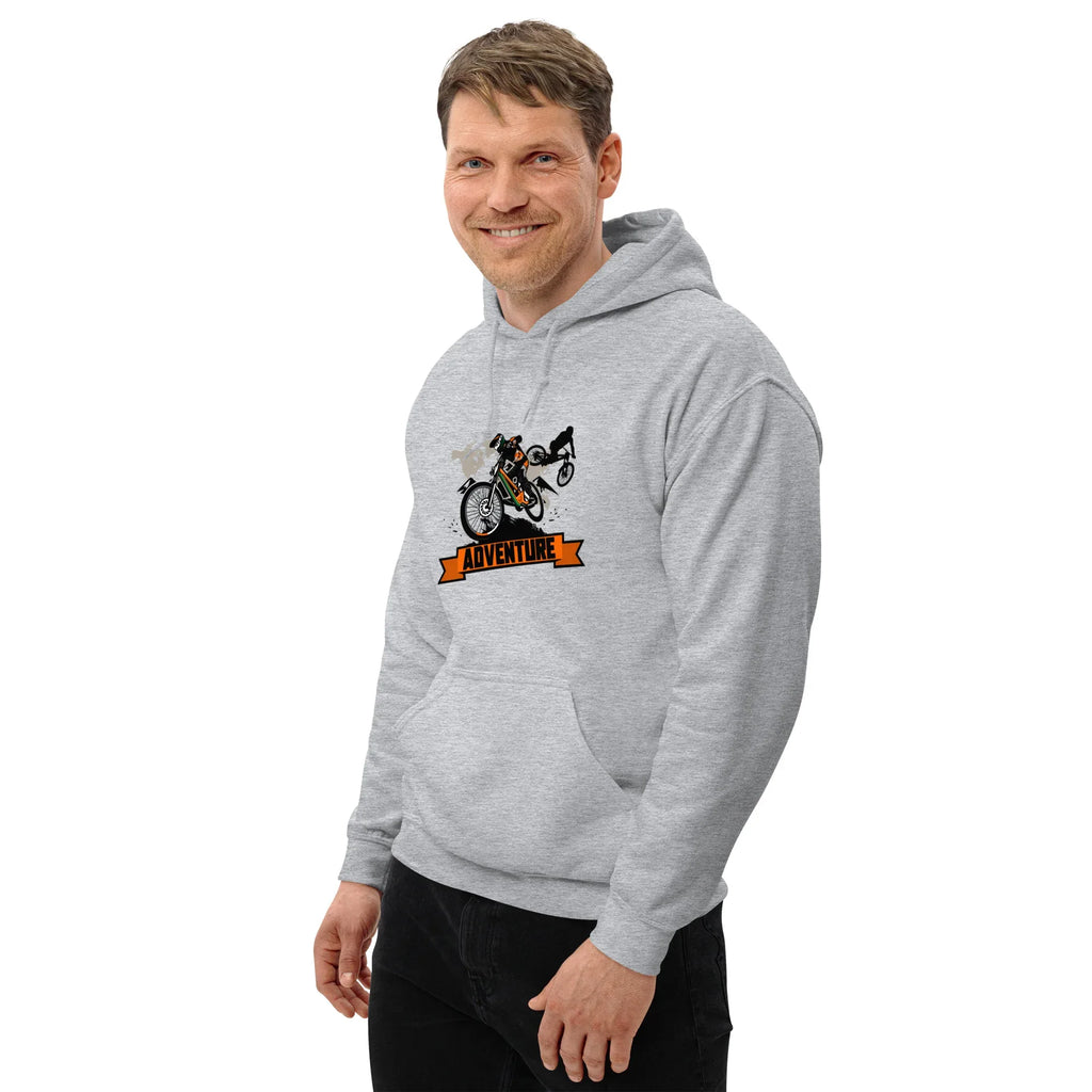 NO BRAKES NO RULES men’s hoodie - Red / S - Printoo Shop - 4234376_5538