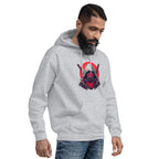 CYBER SHOGUN men’s hoodie - Black / S - Printoo Shop - 6796724_5530