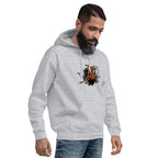 SAMURAI LEGEND men’s hoodie - Indigo Blue / S - Printoo Shop - 8396808_5562