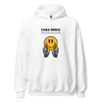 FAKESMILE men’s hoodie - Indigo Blue / S - Printoo Shop - 1170729_5562