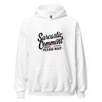 SARCASTIC COMMENT men’s hoodie - Red / S - Printoo Shop - 1238960_5538