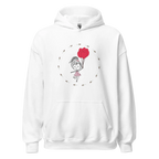 HEART BALLOONS women’s hoodie - Heliconia / S - Printoo Shop - 2197302_22257