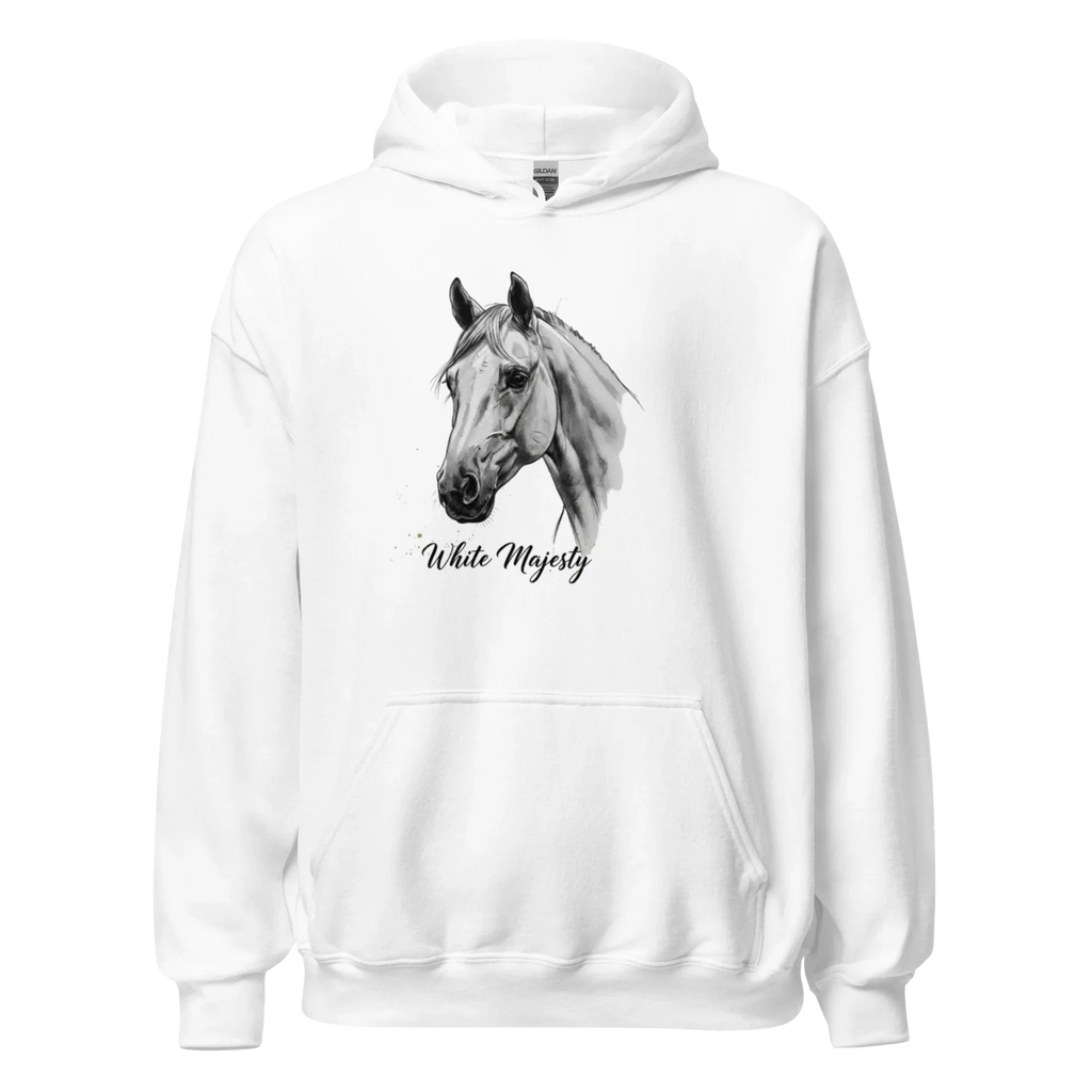 WHITE MAJESTY women’s hoodie - Military Green / S - Printoo Shop - 1970511_12989