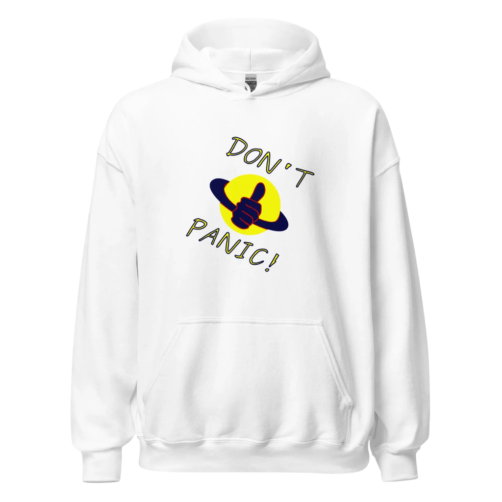 DON’T PANIC! women’s hoodie - Red / S - Printoo Shop - 5966786_5538