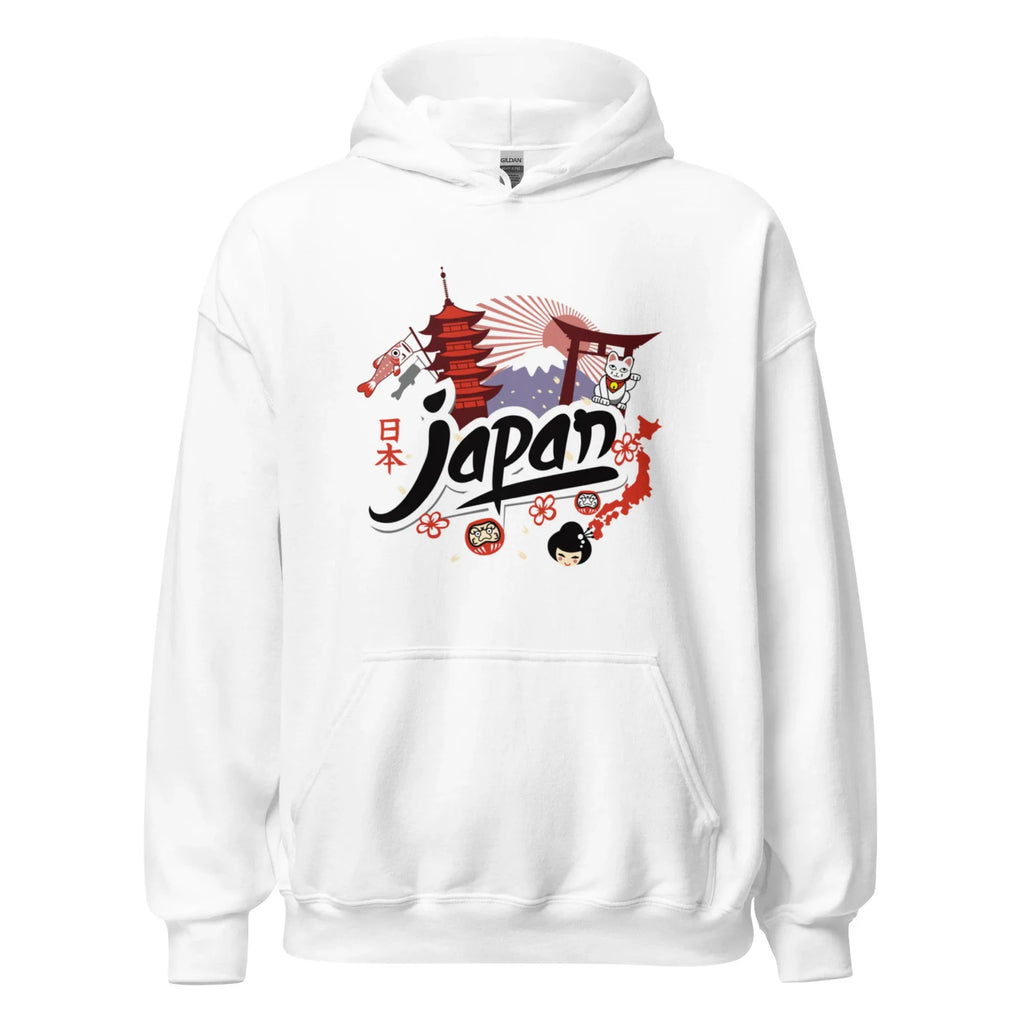 JAPAN HERITAGE ART women’s hoodie - Red / S - Printoo Shop - 1492359_5538