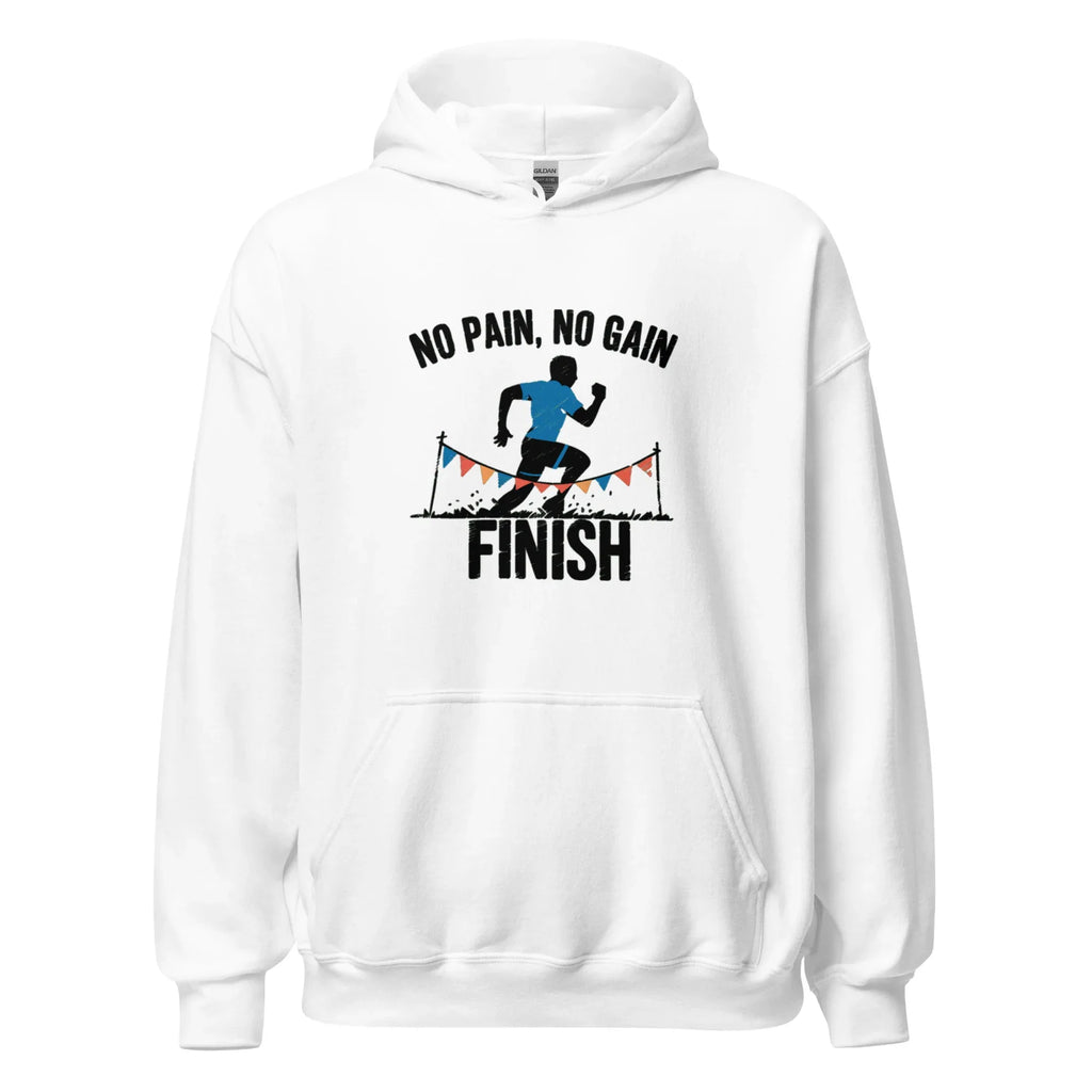 FINISH LINE VICTORY men’s hoodie - Royal / S - Printoo Shop - 3798739_16850