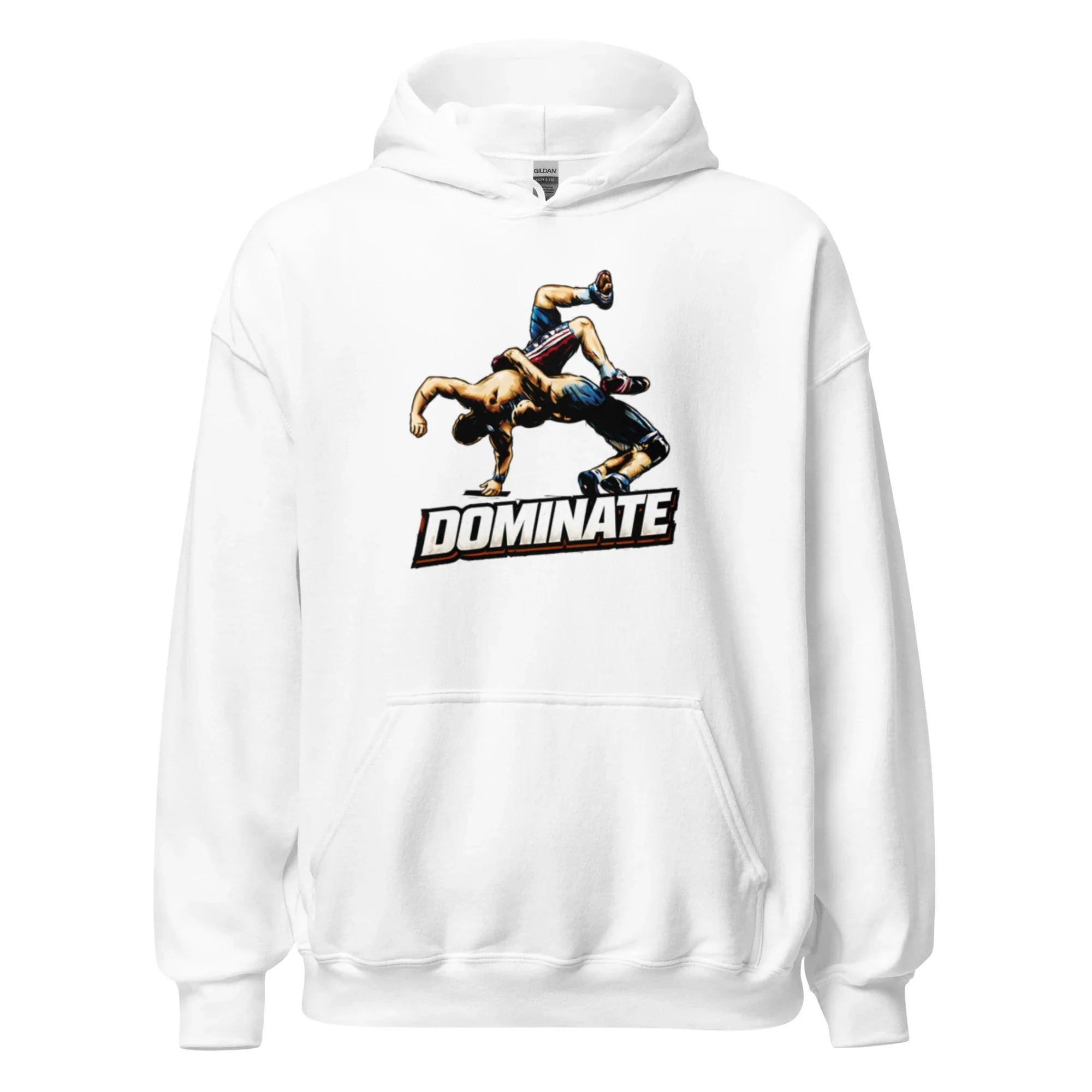 DOMINATE men’s hoodie - Black / S - Printoo Shop - 3563588_5530