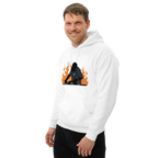 FLAME SET men’s hoodie - Black / S - Printoo Shop - 6567150_5530