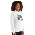 Cassette Love women’s hoodie - Heliconia / S - Printoo Shop - 5232900_22257