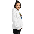 NEVER GIVE UP women’s hoodie - Heliconia / S - Printoo Shop - 2012201_22257