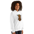 MYSTIC WOODEN GUARDIAN women’s hoodie - Heliconia / S - Printoo Shop - 7678394_22257