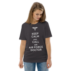 AIR FORCE DOCTOR unisex t-shirt - Printoo Shop - - Doctor, t-shirt, unisex, Unisex Organic Cotton T-Shirt | Stanley/Stella STTU169