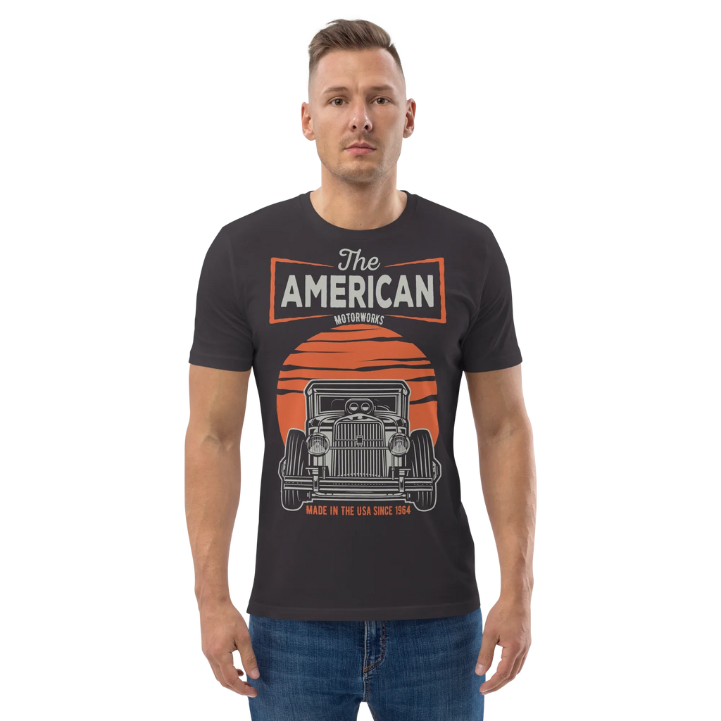 THE AMERICAN MOTORWORKS unisex t-shirt - - - Printoo Shop