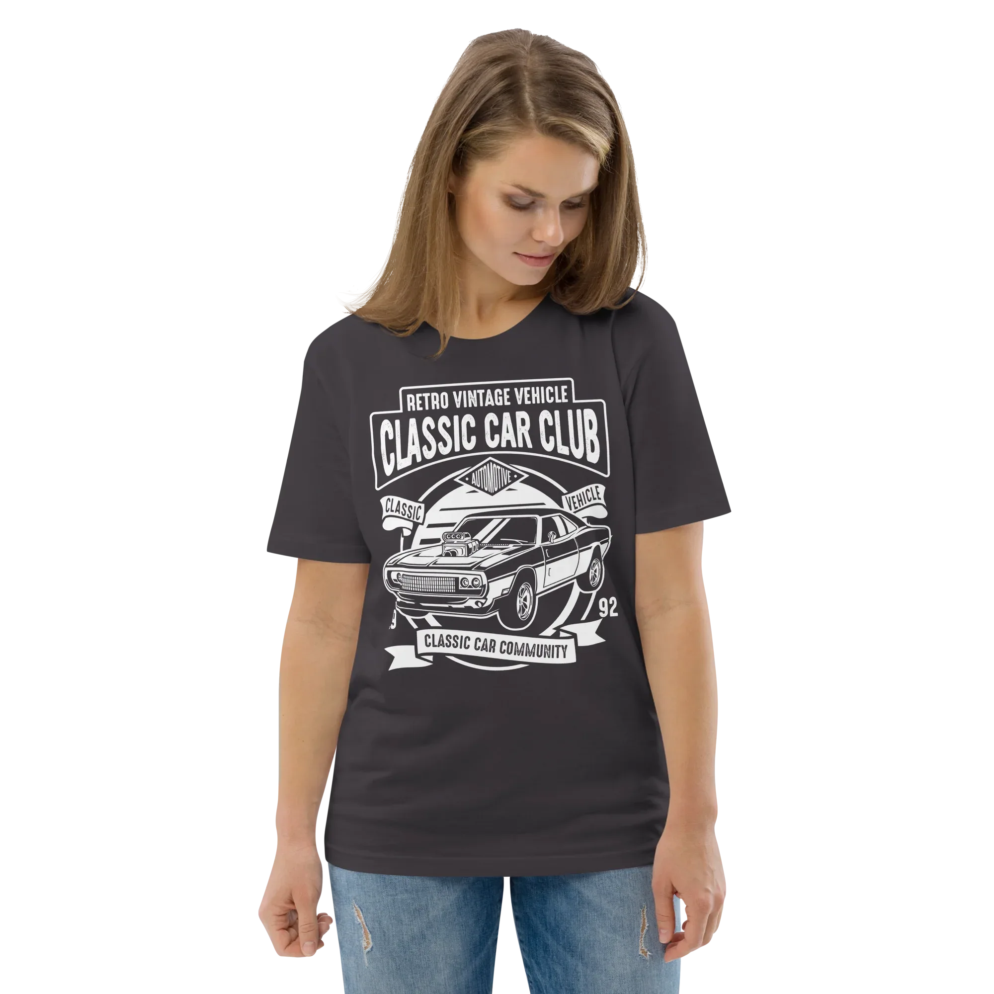 CLASSIC CAR CLUB unisex t-shirt - - - Printoo Shop