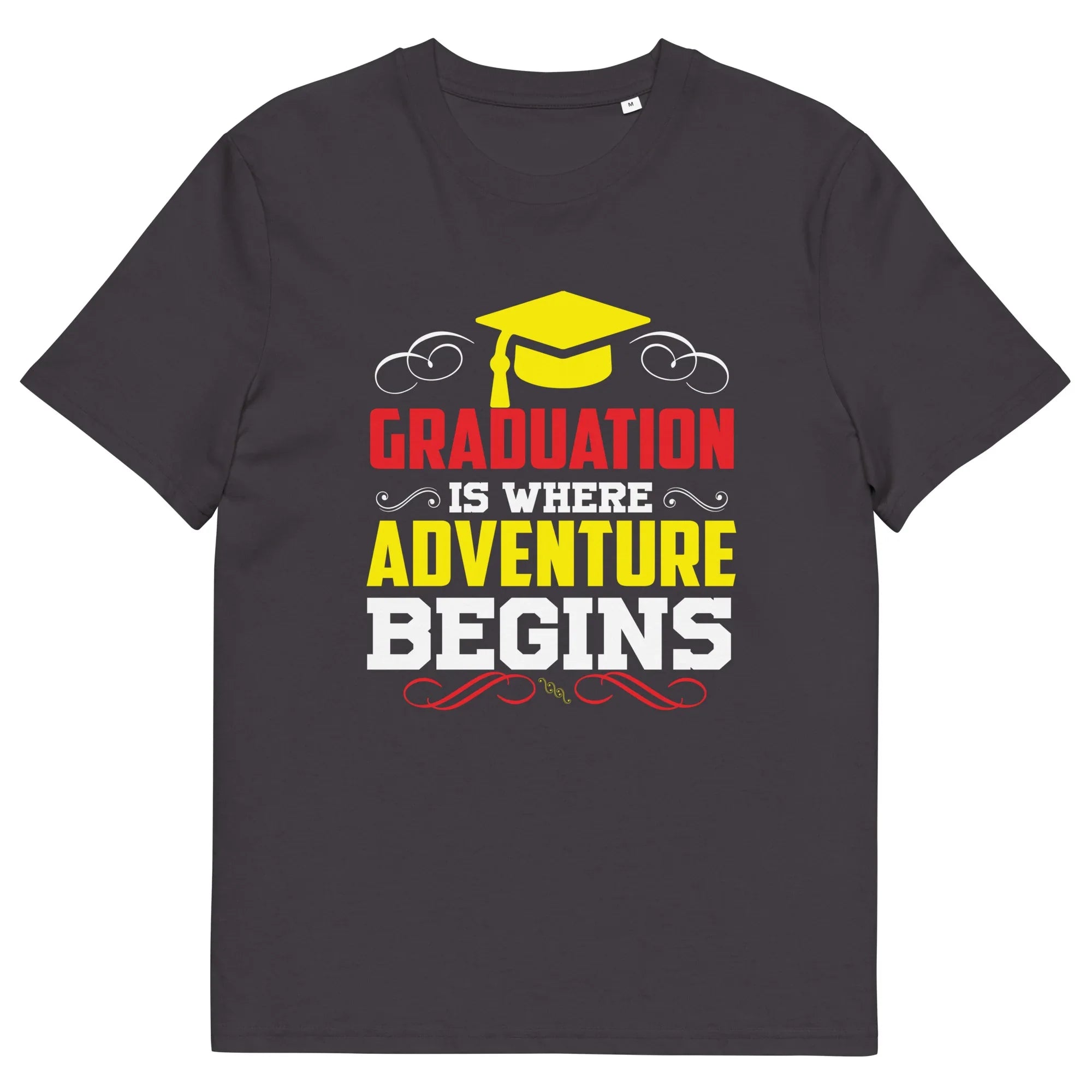 ADVENTURE BEGINS unisex t-shirt - - - Printoo Shop