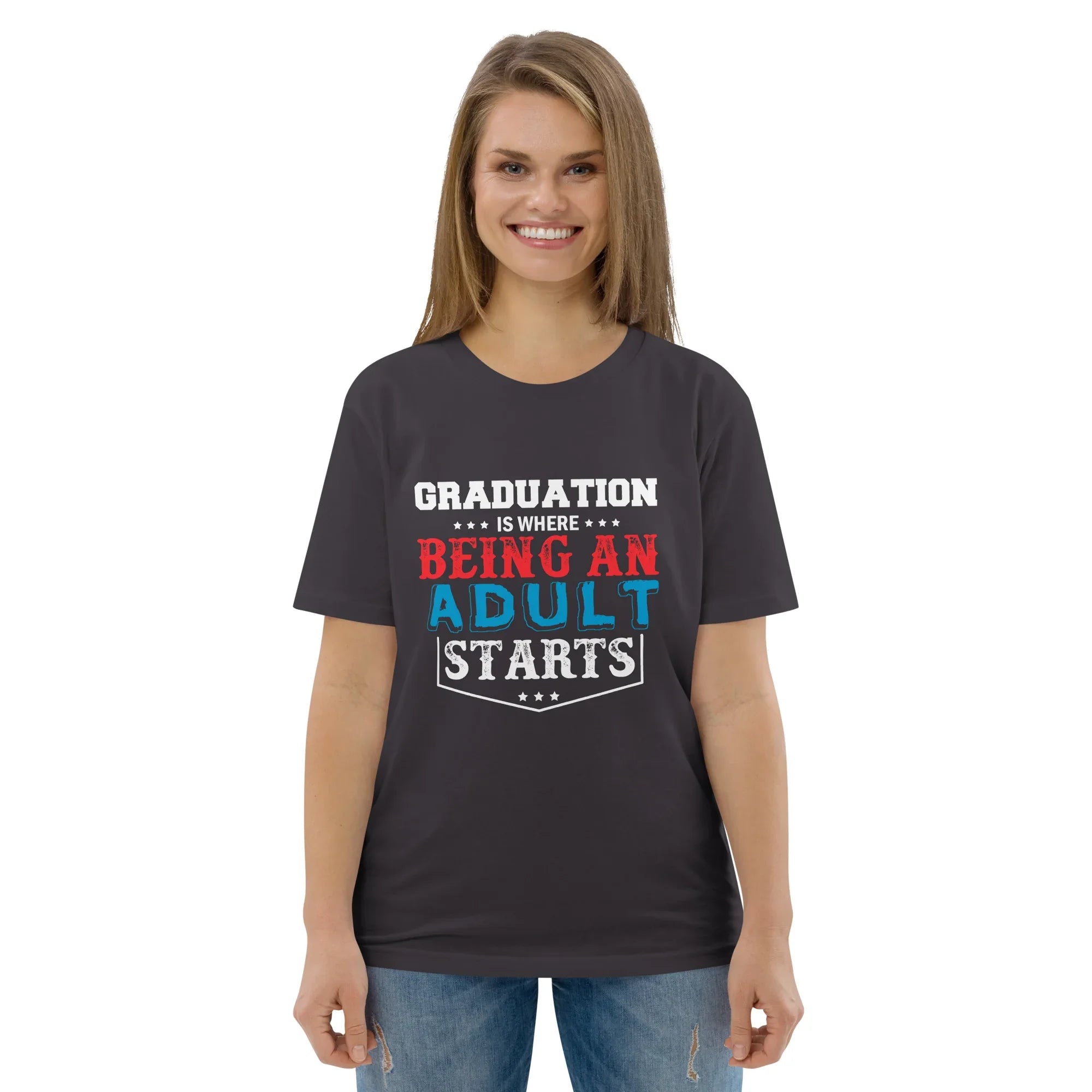 ADULTING BEGINS unisex t-shirt - - - Printoo Shop
