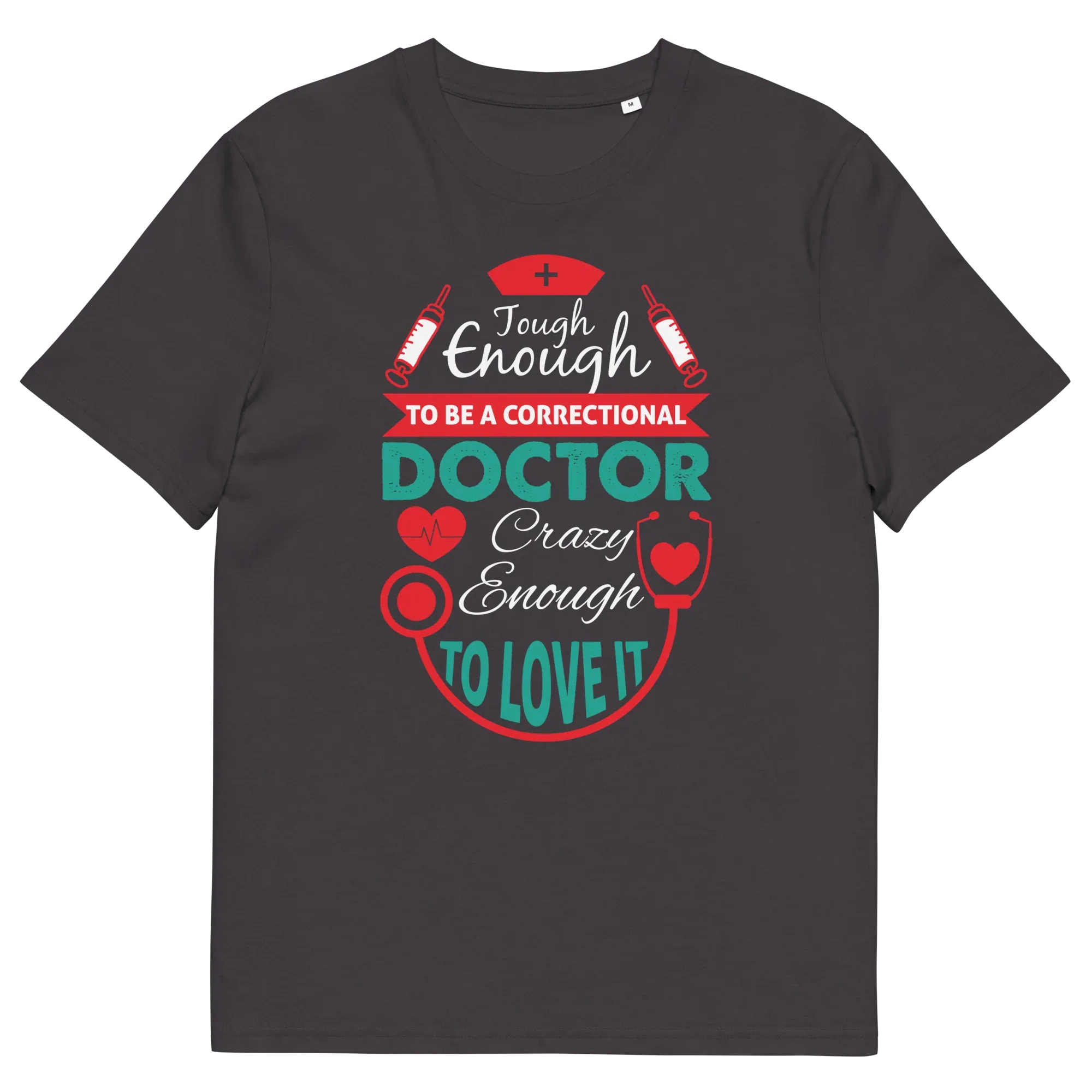 CORRECTIONAL DOCTOR unisex t-shirt - Printoo Shop - - Doctor, t-shirt, unisex, Unisex Organic Cotton T-Shirt | Stanley/Stella STTU169