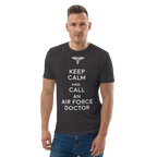 AIR FORCE DOCTOR unisex t-shirt - Printoo Shop - - Doctor, t-shirt, unisex, Unisex Organic Cotton T-Shirt | Stanley/Stella STTU169