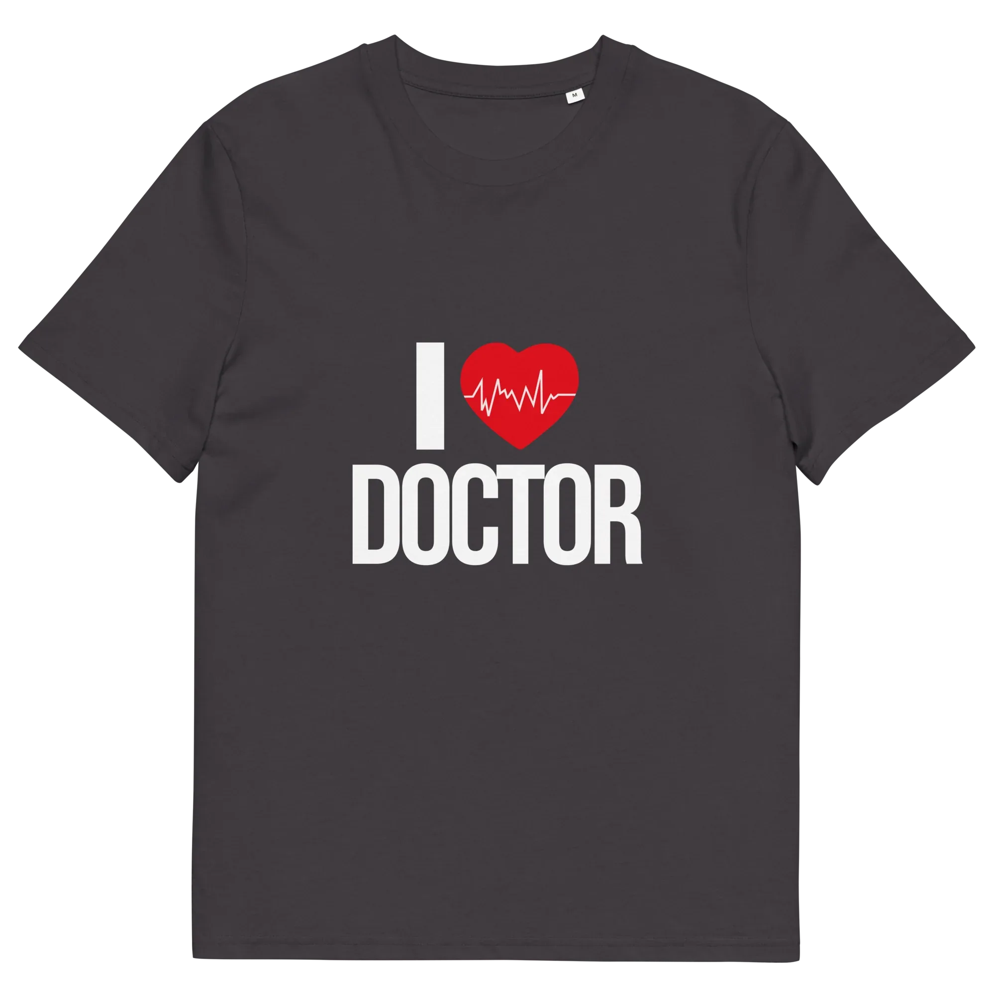 I LOVE DOCTOR unisex t-shirt - Printoo Shop - - Doctor, t-shirt, unisex, Unisex Organic Cotton T-Shirt | Stanley/Stella STTU169