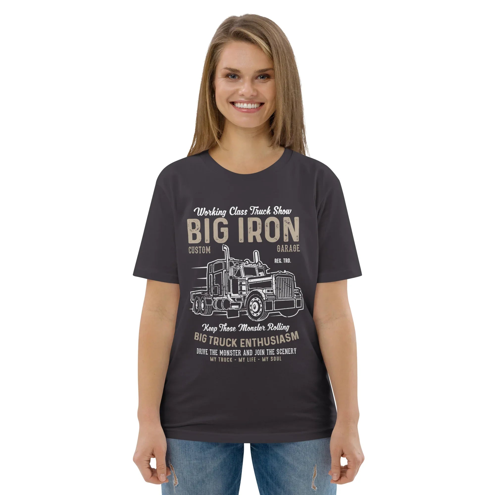 WORKING CLASS BIG IRON unisex t-shirt - - Cars & Trucks t-shirts - Printoo Shop