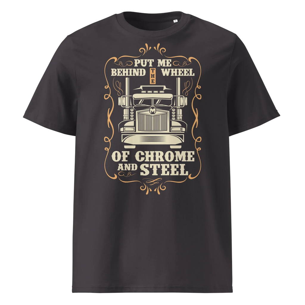 BEHIND THE WHEEL unisex t-shirt - - - Printoo Shop