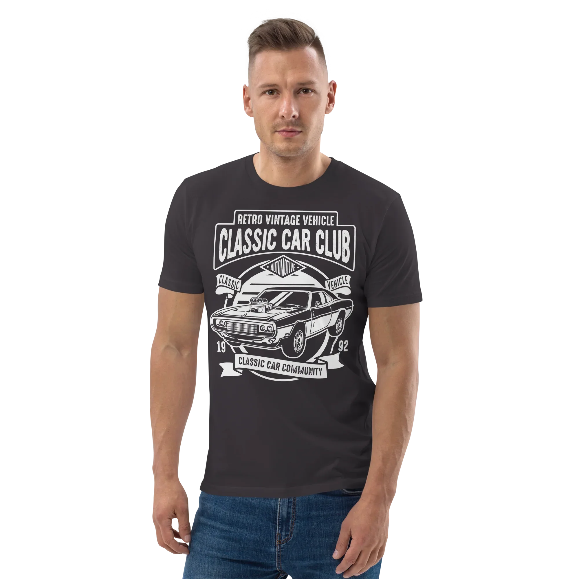 CLASSIC CAR CLUB unisex t-shirt - - - Printoo Shop
