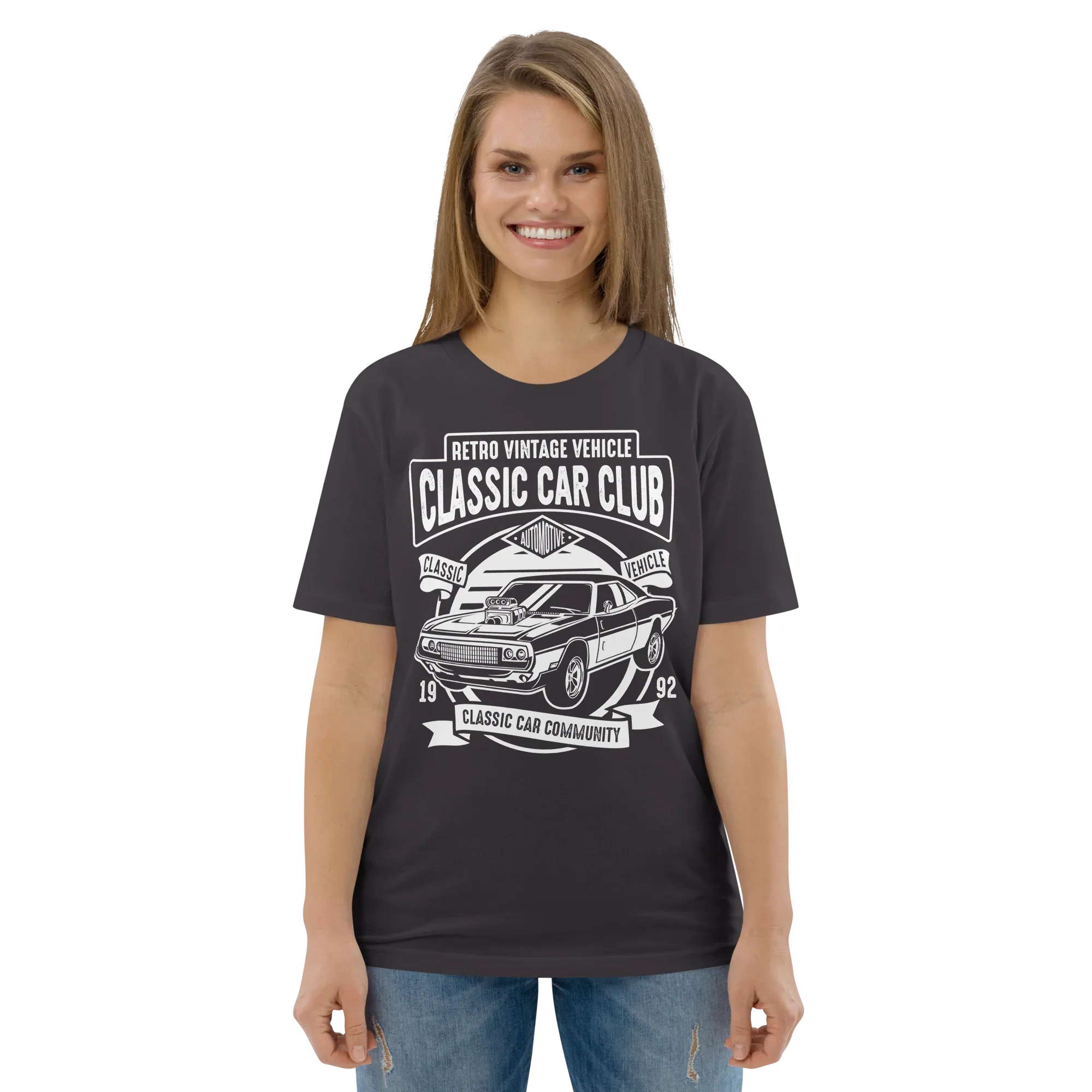 CLASSIC CAR CLUB unisex t-shirt - - - Printoo Shop