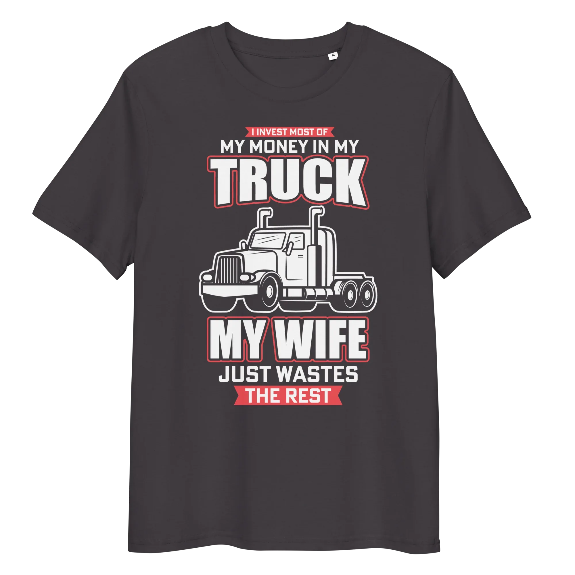 MY TRUCK & MY WIFE unisex t-shirt - - Cars & Trucks t-shirts - Printoo Shop