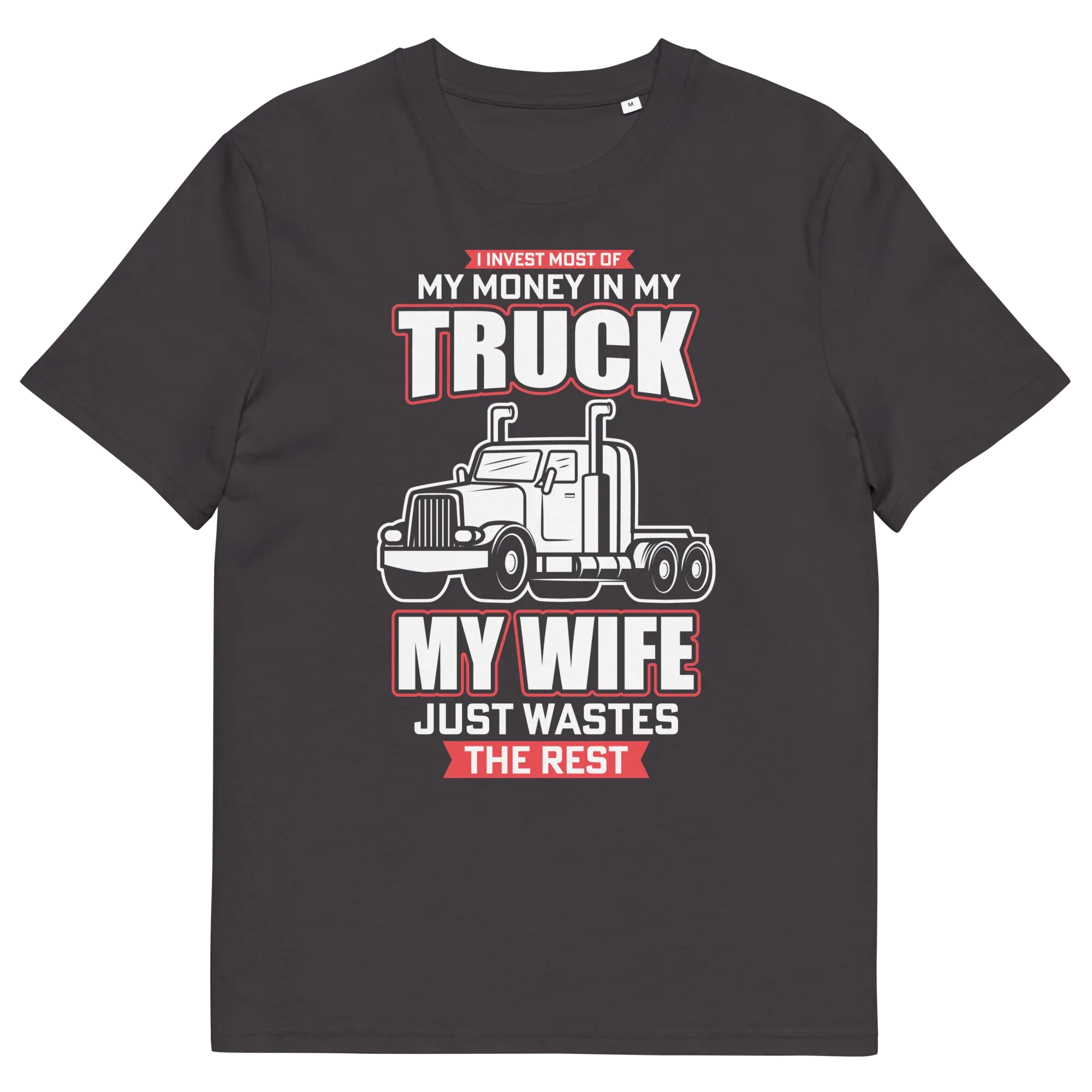 MY TRUCK & MY WIFE unisex t-shirt - - Cars & Trucks t-shirts - Printoo Shop