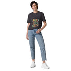 LUCKY SINCE BIRTH unisex t-shirt - Printoo Shop - - t-shirt, unisex, Unisex Organic Cotton T-Shirt | Stanley/Stella STTU169