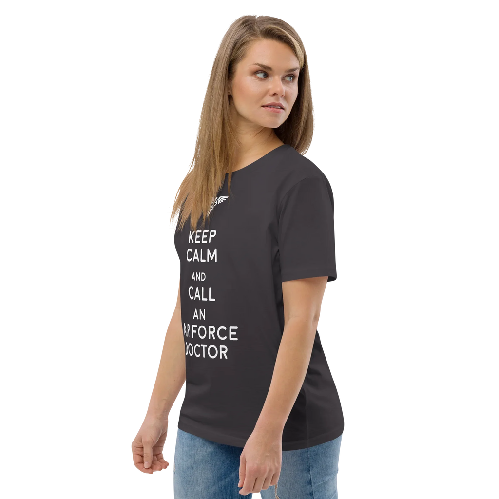 AIR FORCE DOCTOR unisex t-shirt - Printoo Shop - - Doctor, t-shirt, unisex, Unisex Organic Cotton T-Shirt | Stanley/Stella STTU169