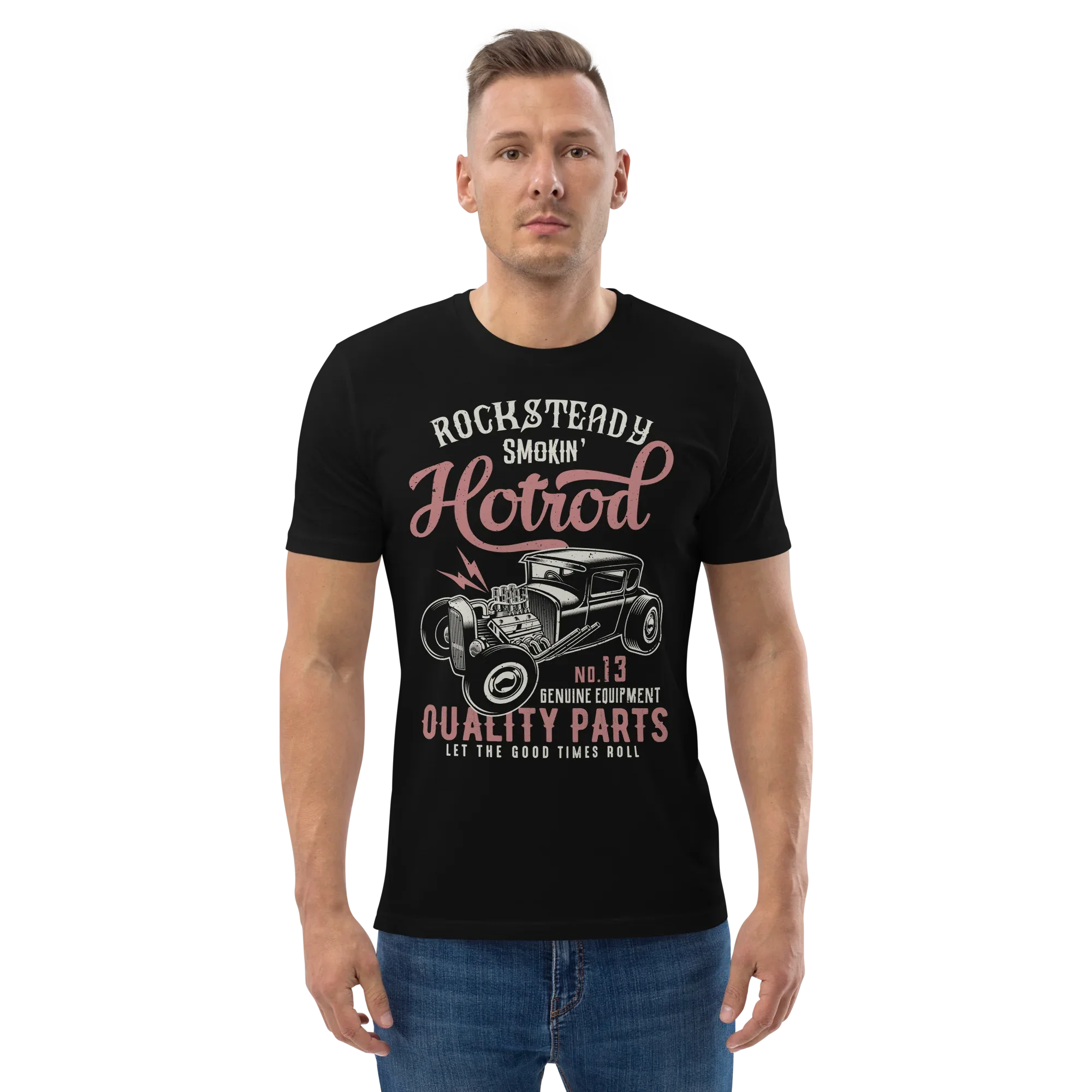 ROCKSTEADY HOTROD unisex t-shirt - - - Printoo Shop
