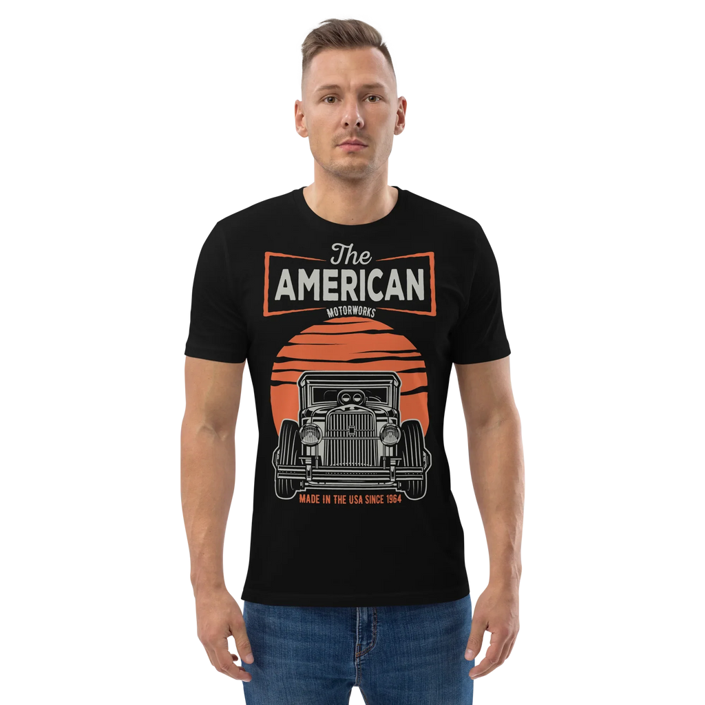 THE AMERICAN MOTORWORKS unisex t-shirt - - - Printoo Shop