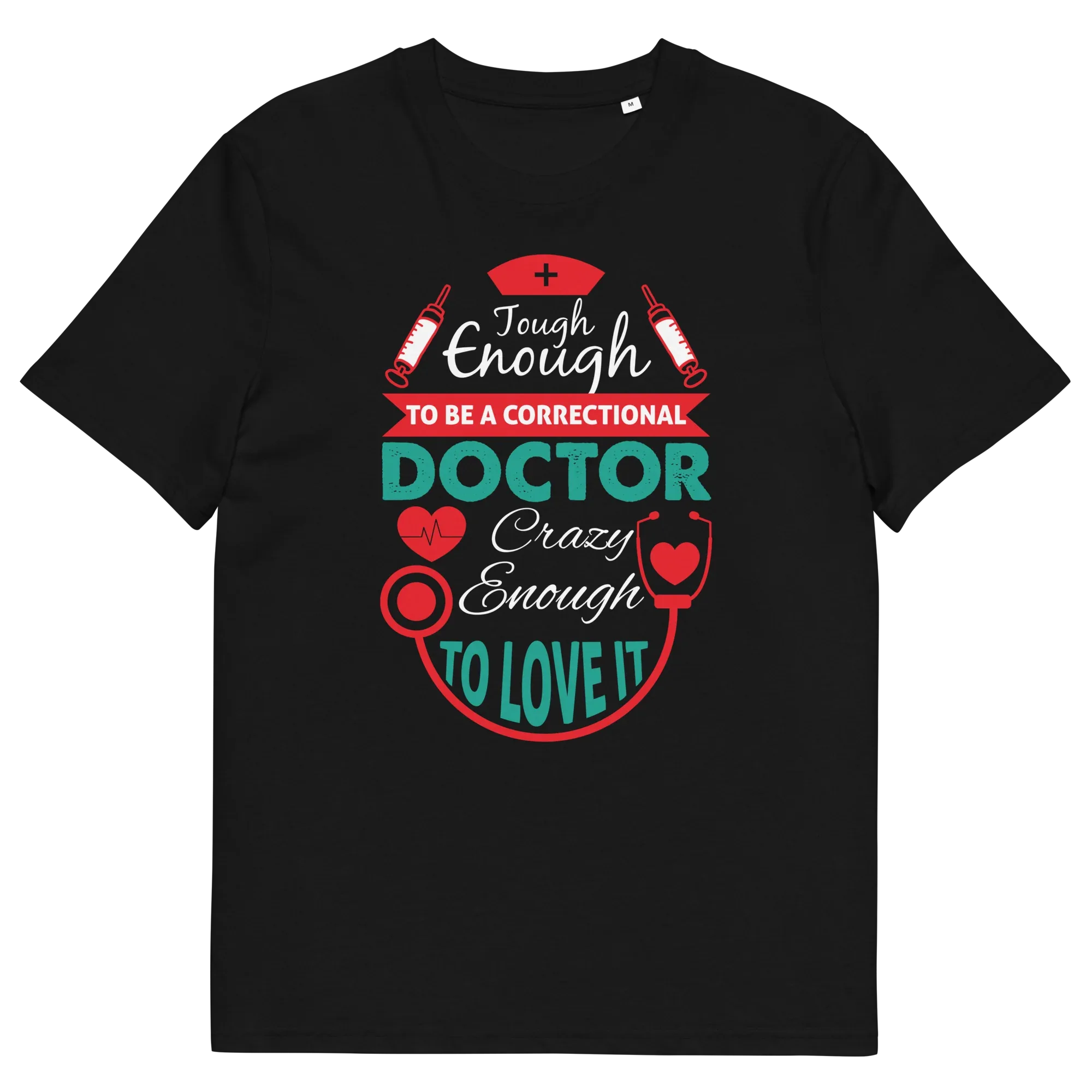 CORRECTIONAL DOCTOR unisex t-shirt - Printoo Shop - - Doctor, t-shirt, unisex, Unisex Organic Cotton T-Shirt | Stanley/Stella STTU169