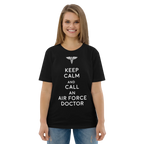 AIR FORCE DOCTOR unisex t-shirt - Printoo Shop - - Doctor, t-shirt, unisex, Unisex Organic Cotton T-Shirt | Stanley/Stella STTU169