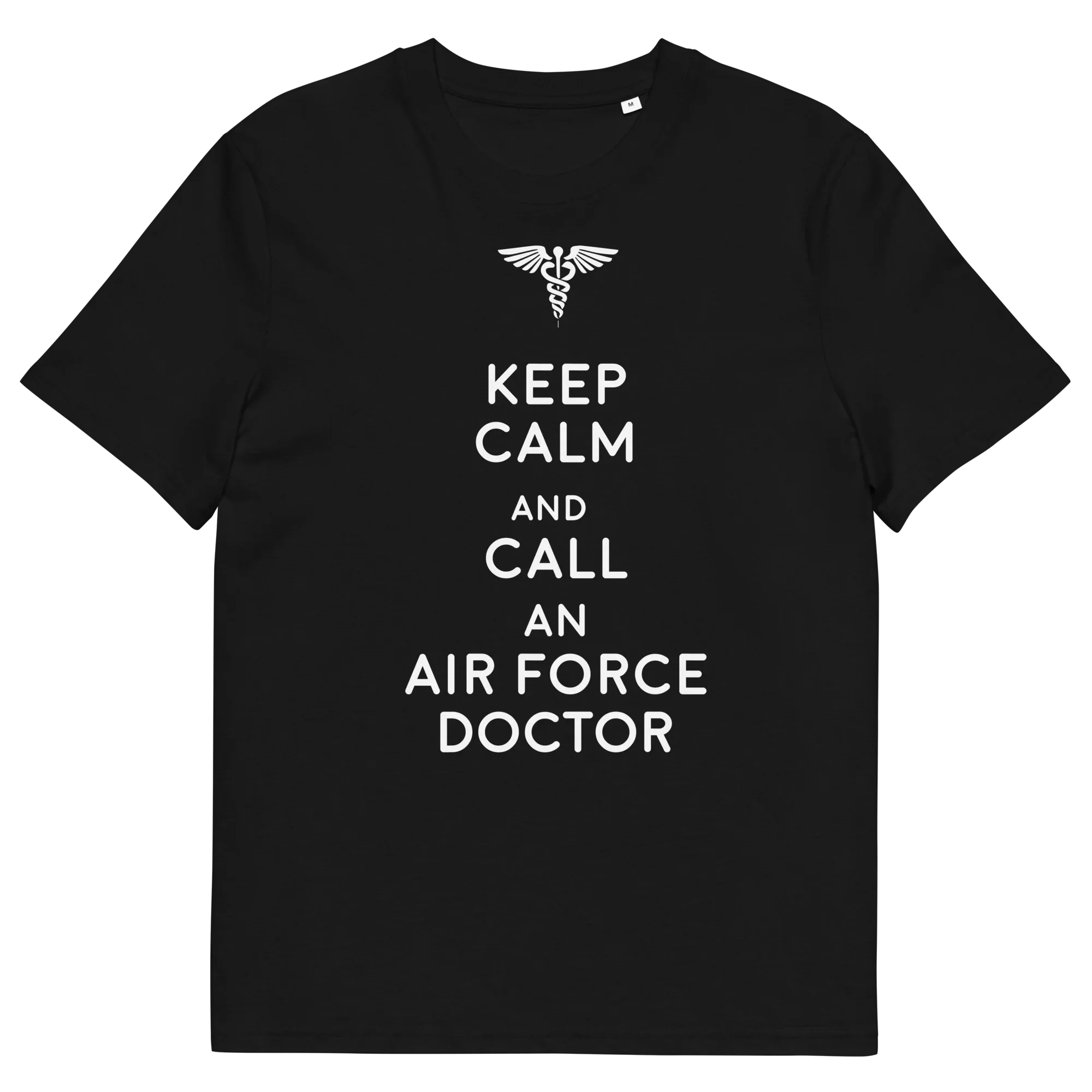 AIR FORCE DOCTOR unisex t-shirt - Printoo Shop - - Doctor, t-shirt, unisex, Unisex Organic Cotton T-Shirt | Stanley/Stella STTU169