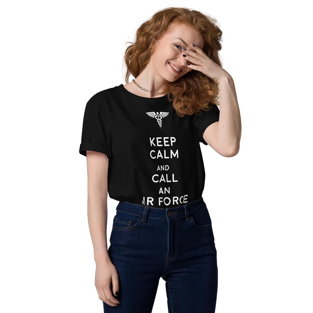 AIR FORCE DOCTOR unisex t-shirt - Printoo Shop - - Doctor, t-shirt, unisex, Unisex Organic Cotton T-Shirt | Stanley/Stella STTU169