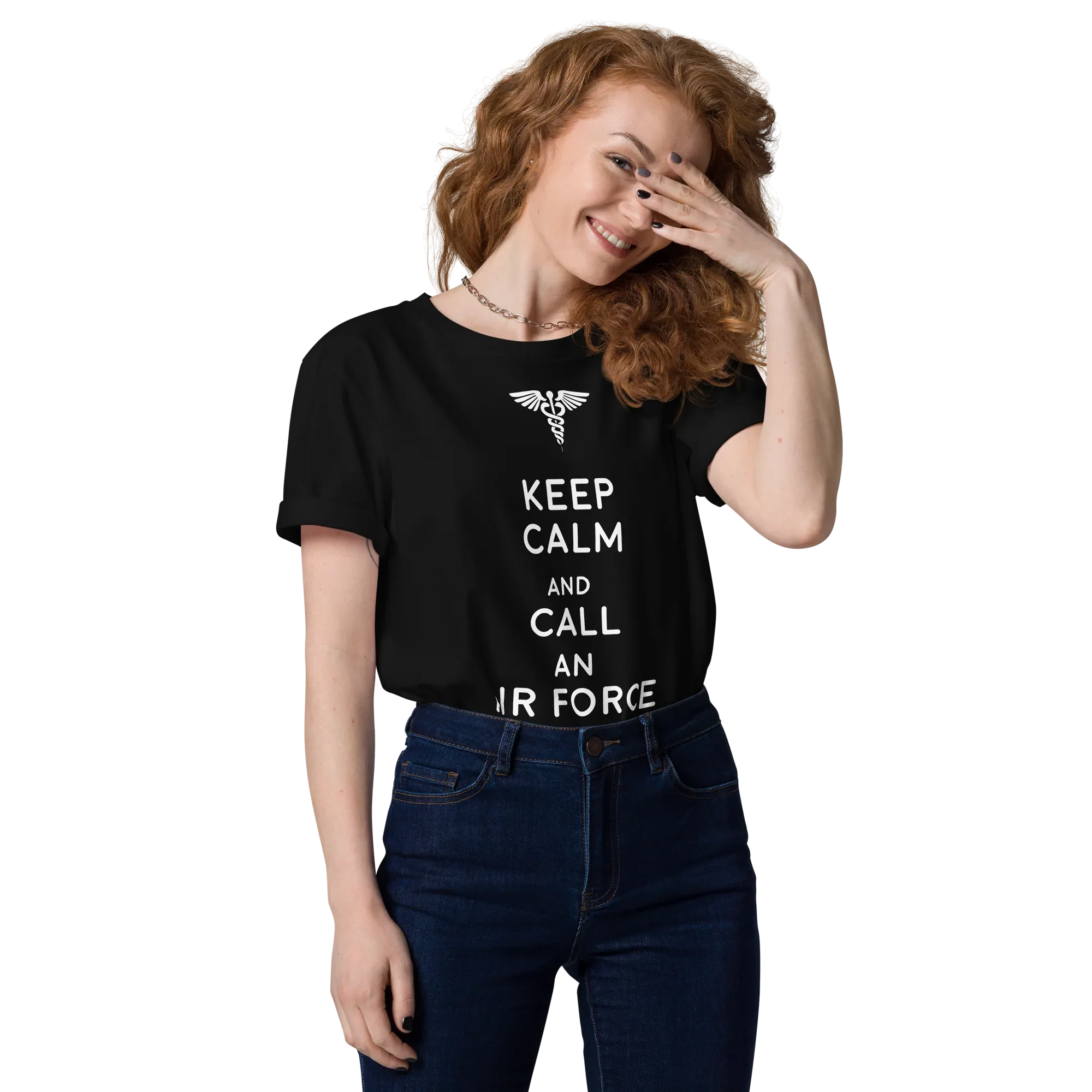 AIR FORCE DOCTOR unisex t-shirt - Printoo Shop - - Doctor, t-shirt, unisex, Unisex Organic Cotton T-Shirt | Stanley/Stella STTU169