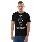 AIR FORCE DOCTOR unisex t-shirt - Printoo Shop - - Doctor, t-shirt, unisex, Unisex Organic Cotton T-Shirt | Stanley/Stella STTU169
