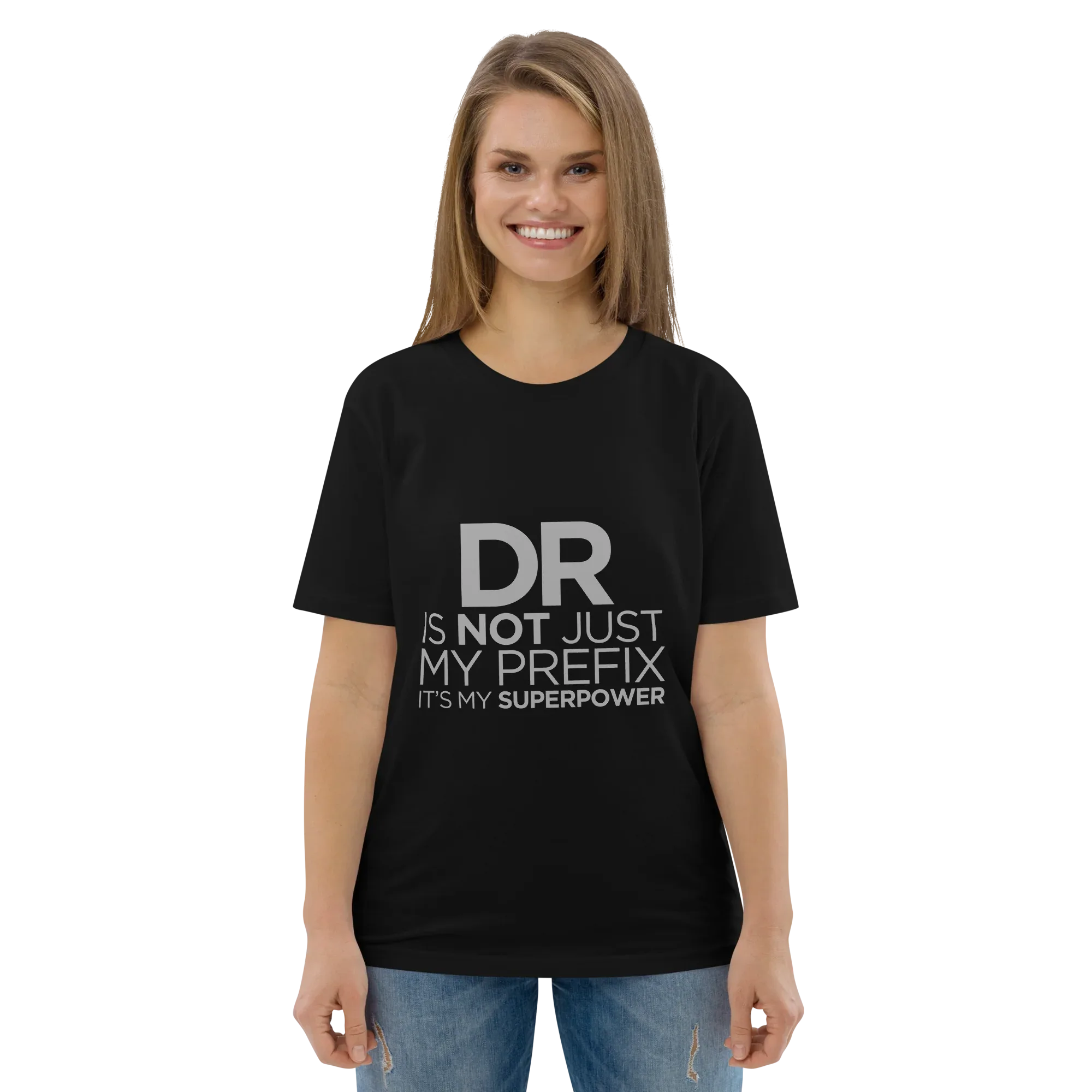 SUPERPOWER unisex t-shirt - Printoo Shop - - Doctor, t-shirt, unisex, Unisex Organic Cotton T-Shirt | Stanley/Stella STTU169