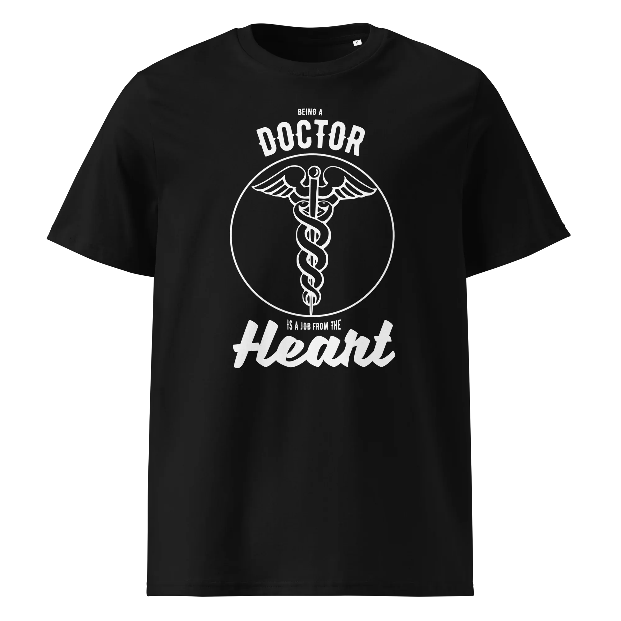 DOCTOR HEART unisex t-shirt - Printoo Shop - - Doctor, t-shirt, unisex, Unisex Organic Cotton T-Shirt | Stanley/Stella STTU169