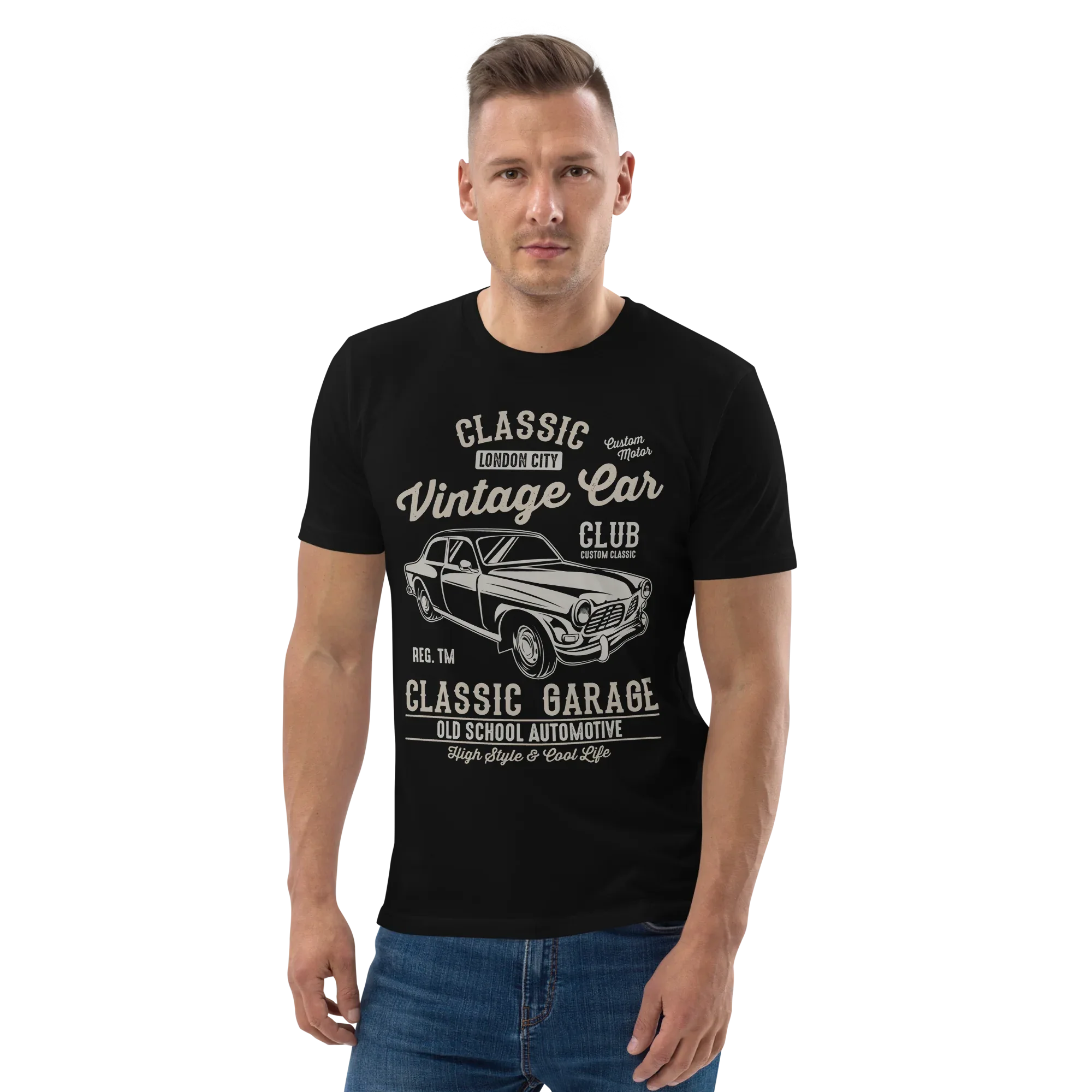 LONDON VINTAGE CAR unisex t-shirt - - - Printoo Shop