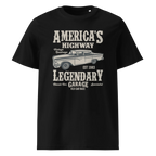 AMERICA'S HIGHWAY unisex t-shirt - Printoo Shop - - cars, t-shirt, unisex, Unisex Organic Cotton T-Shirt | Stanley/Stella STTU169