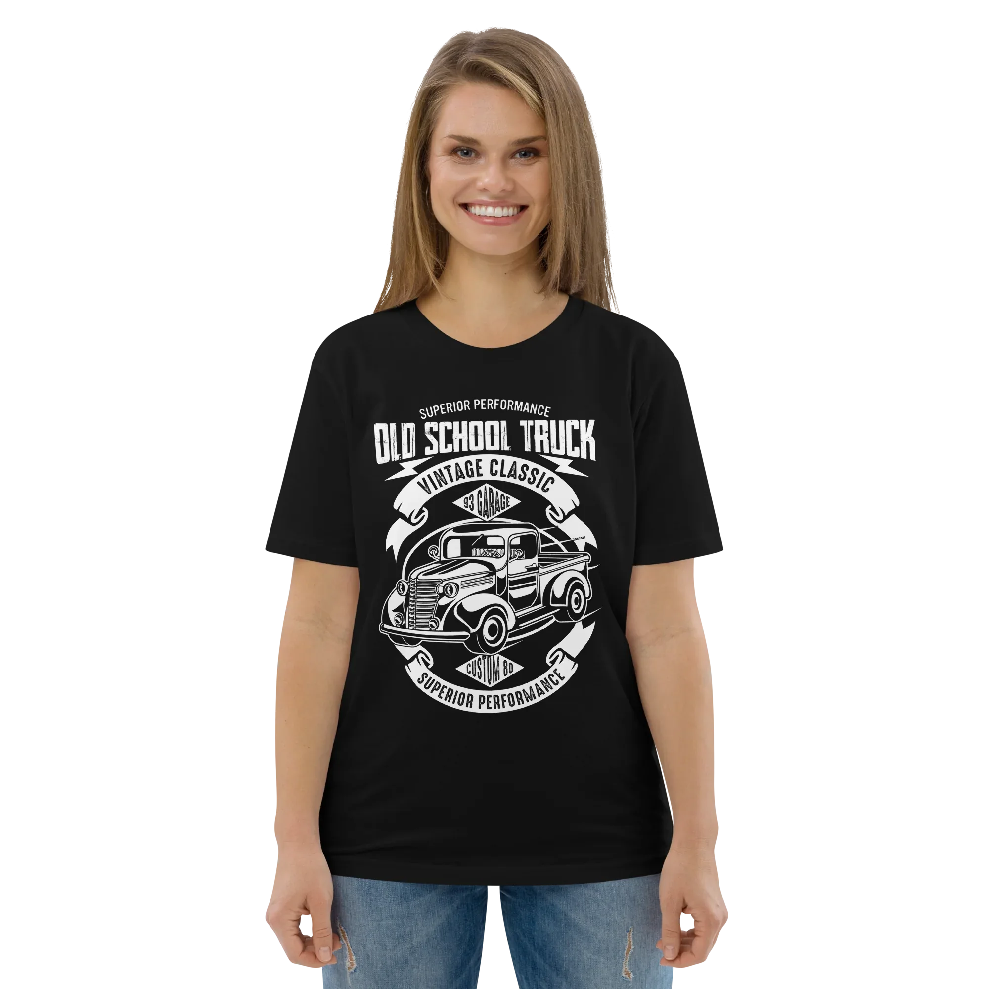 OLD SCHOOL TRUCK unisex t-shirt - - - Printoo Shop