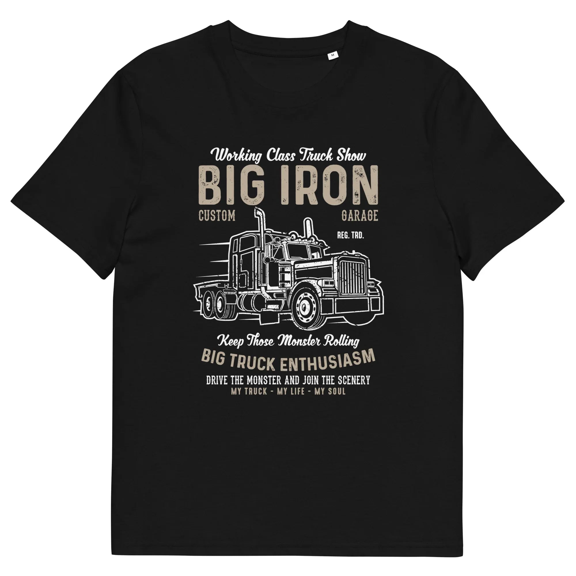 WORKING CLASS BIG IRON unisex t-shirt - - Cars & Trucks t-shirts - Printoo Shop