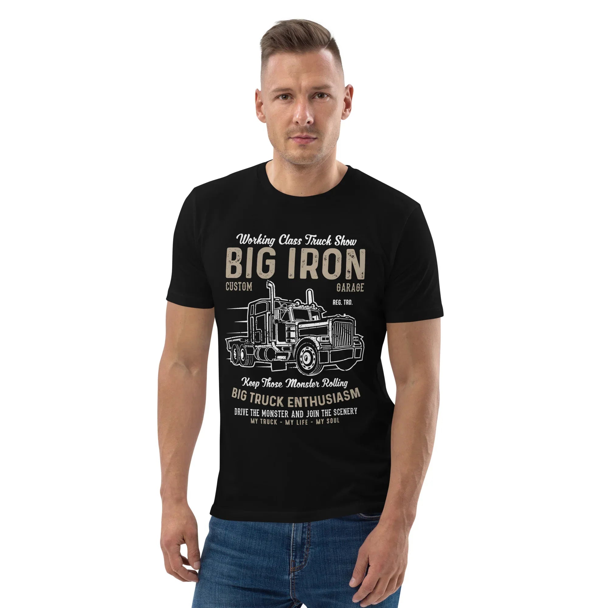 WORKING CLASS BIG IRON unisex t-shirt - - Cars & Trucks t-shirts - Printoo Shop